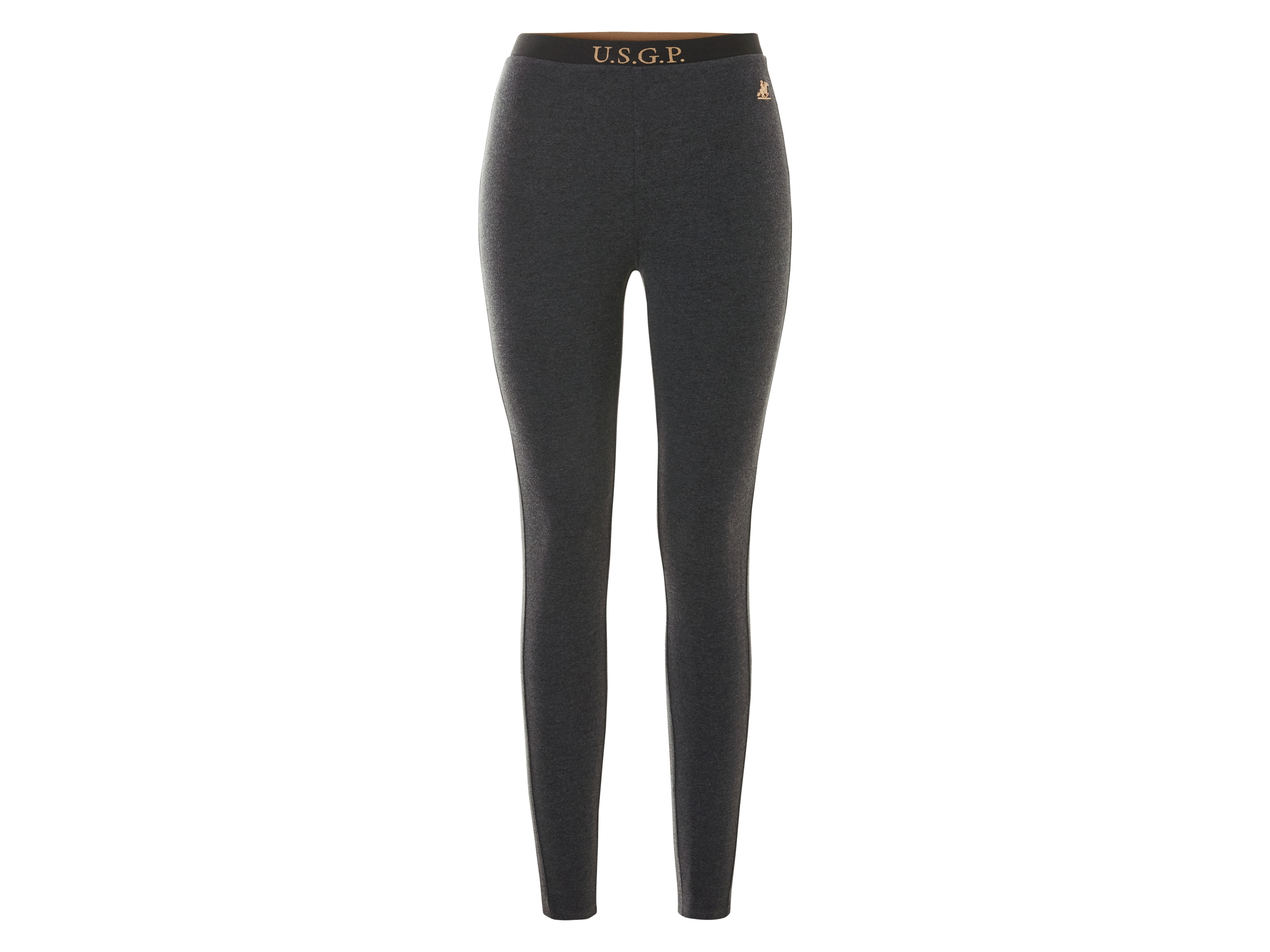 esmara Leginsy damskie x Grand Polo z bawełną Szary, S 36-38