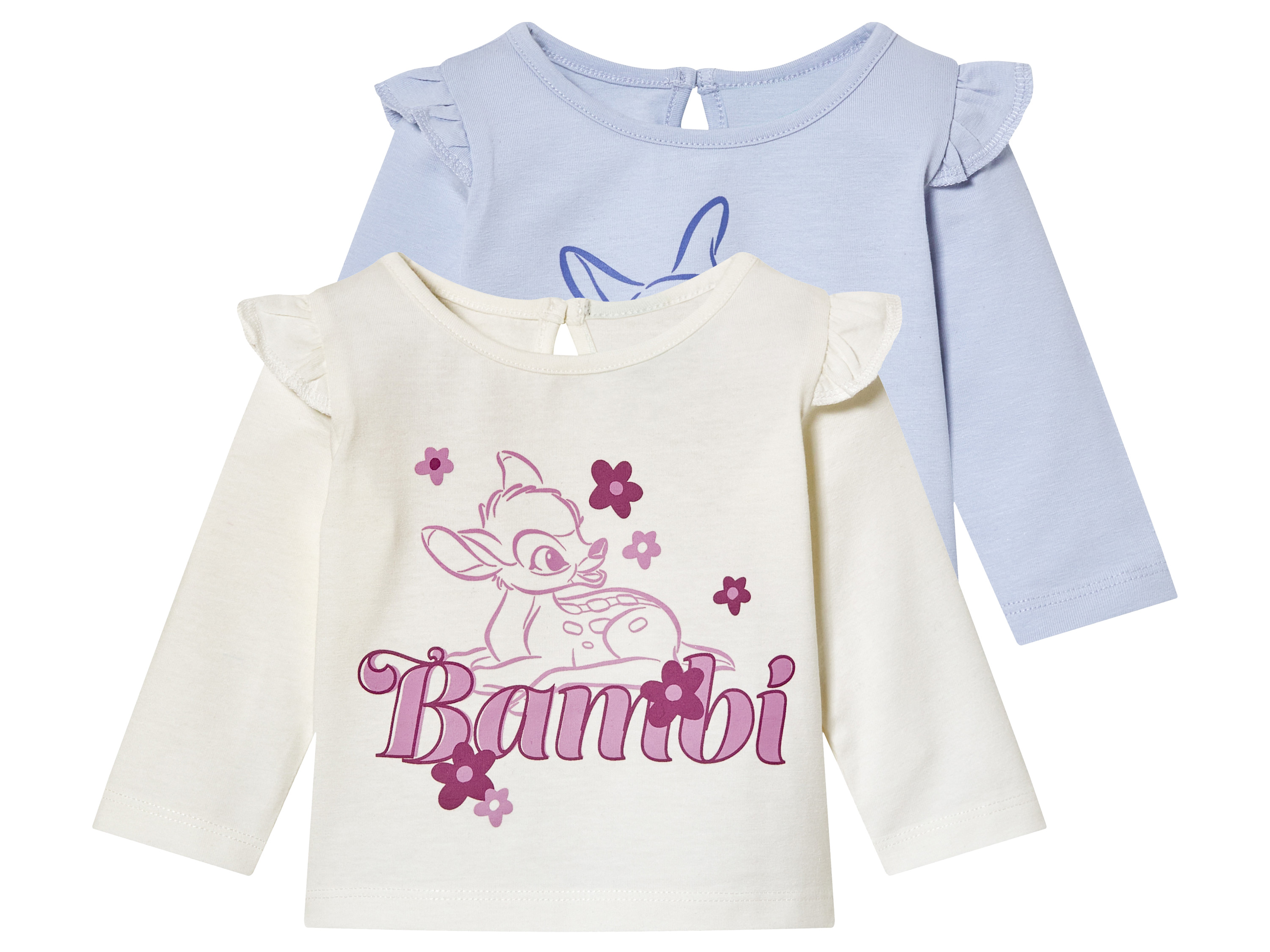 Koszulki dziewczęce z kolekcji Disney, 2 sztuki Bambi, 62/68