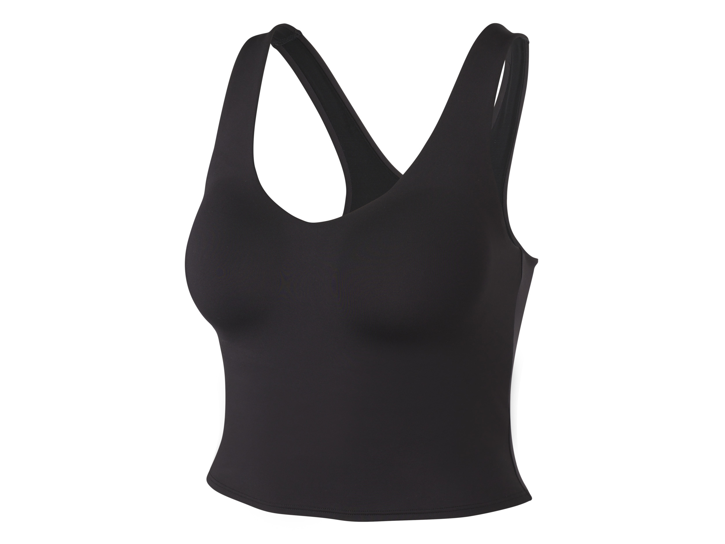 Crivit Biustonosz sportowy damski L 44/46, Czarny