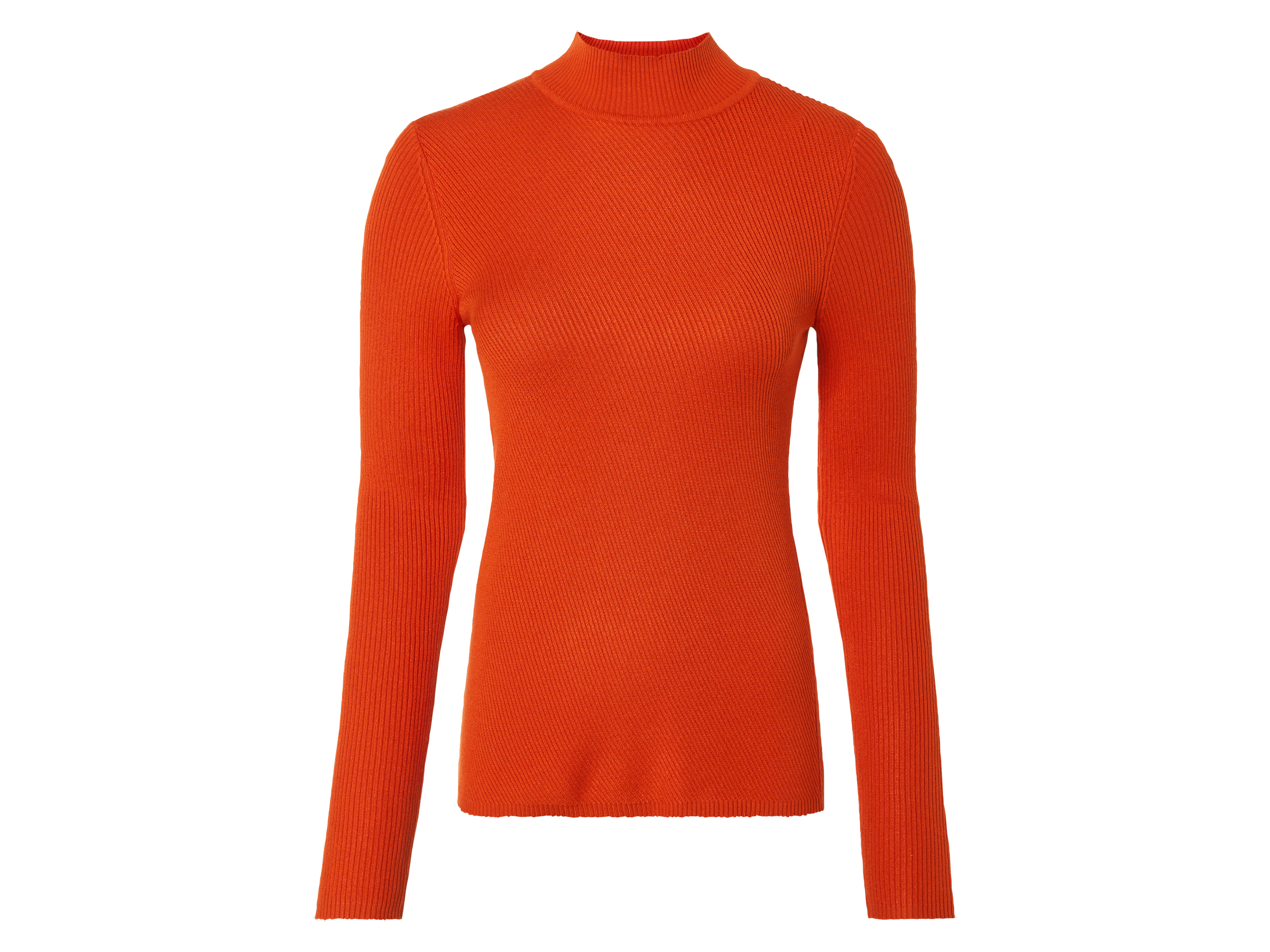 esmara Sweter damski z delikatnej dzianiny XS 32/34, Czerwony