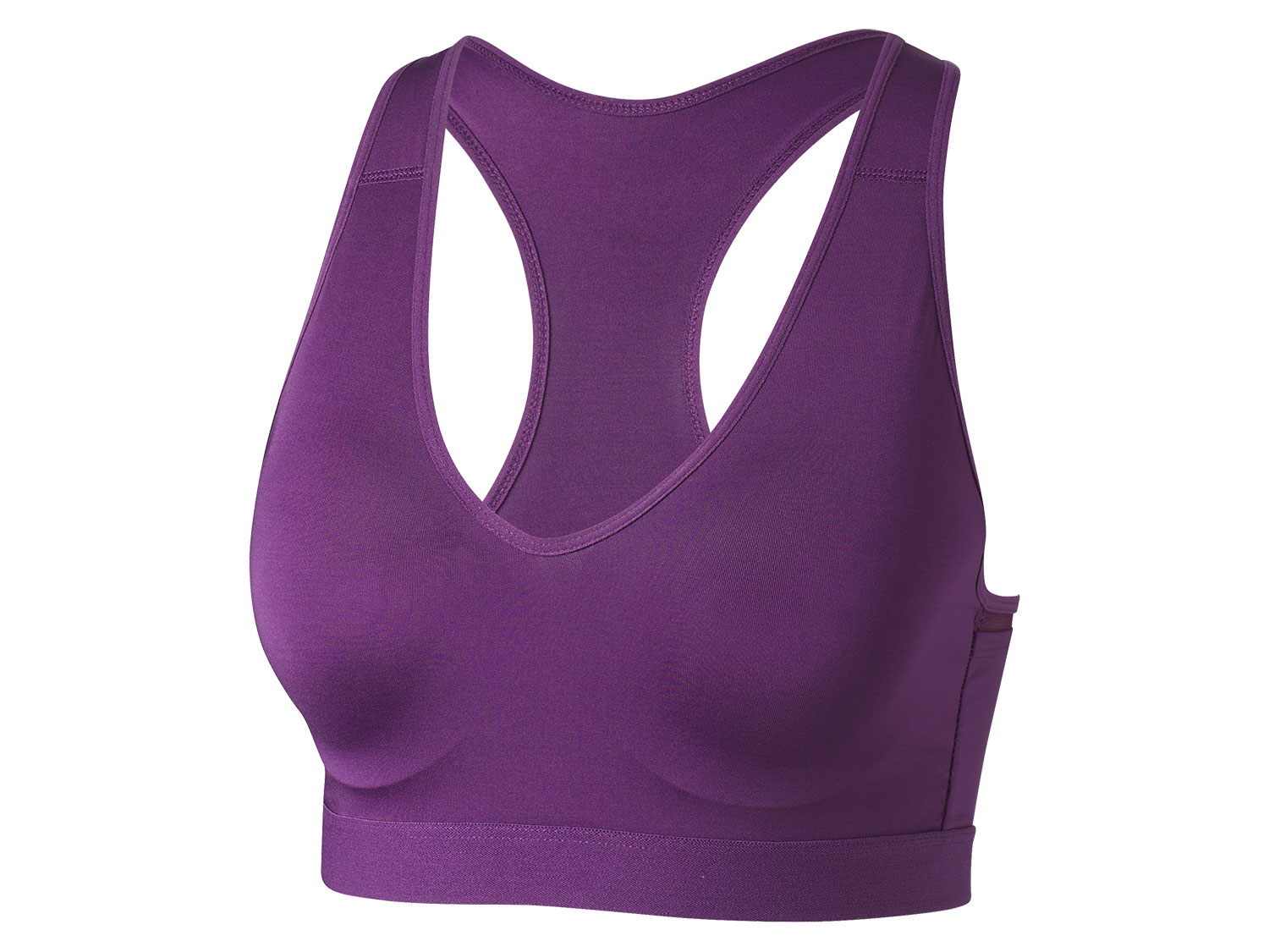 Crivit Biustonosz sportowy, mocne podtrzymanie 80B, Fioletowy