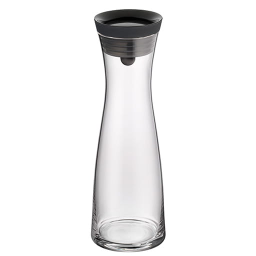 Karafka Basic 1l czarny korek