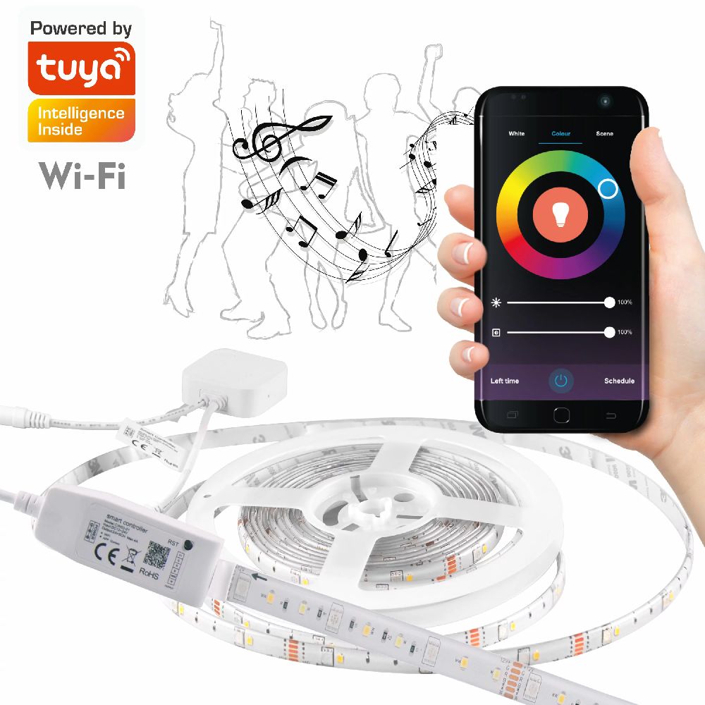Darmowa Dostawa - Inteligentna taśma LED 500 cm 20 W Goldlux 313911