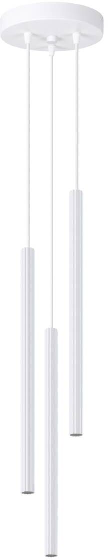 Darmowa Dostawa - Lampa wisząca 3x8 W biała Sollux Lighting Arche SL1340