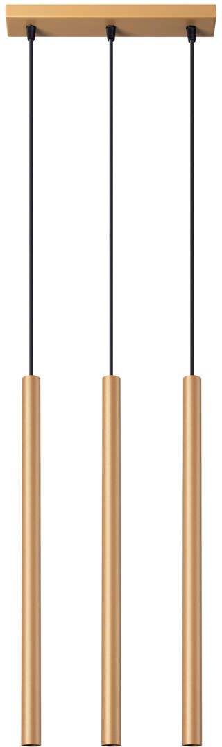 Darmowa Dostawa - Lampa wisząca 3x8 W czarna Sollux Lighting Pastelo SL1171