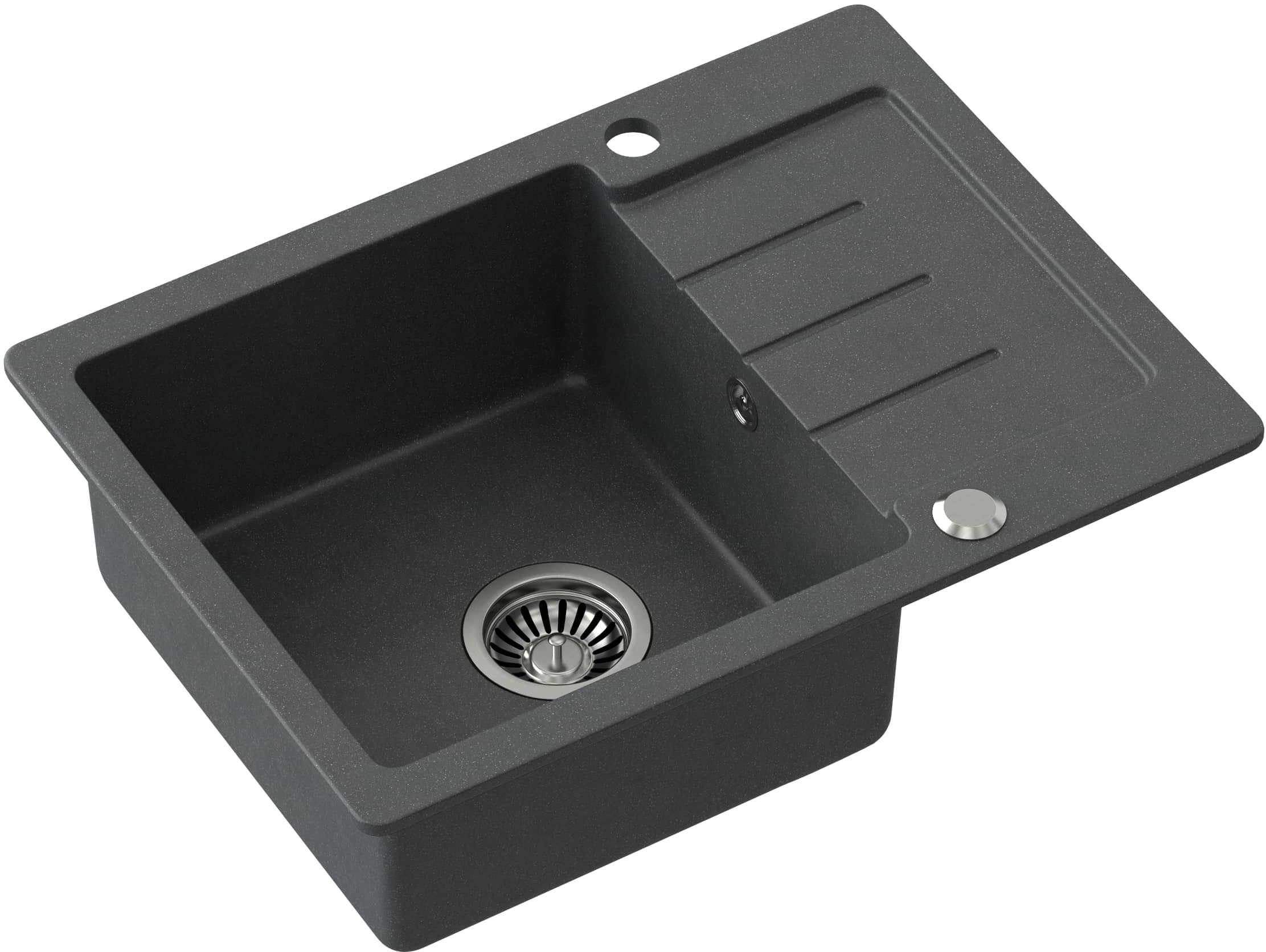Darmowa Dostawa - Zlewozmywak GraniteQ 60x44 cm Quadron Johnny HCQJ6044CZK