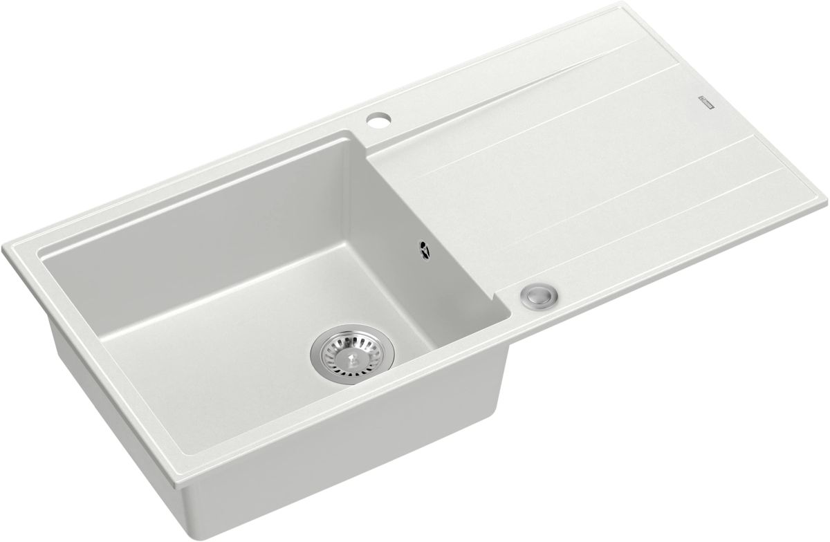 Darmowa Dostawa - Zlewozmywak GraniteQ 100x50 cm Quadron Evan HCQE10050U1BSP2O