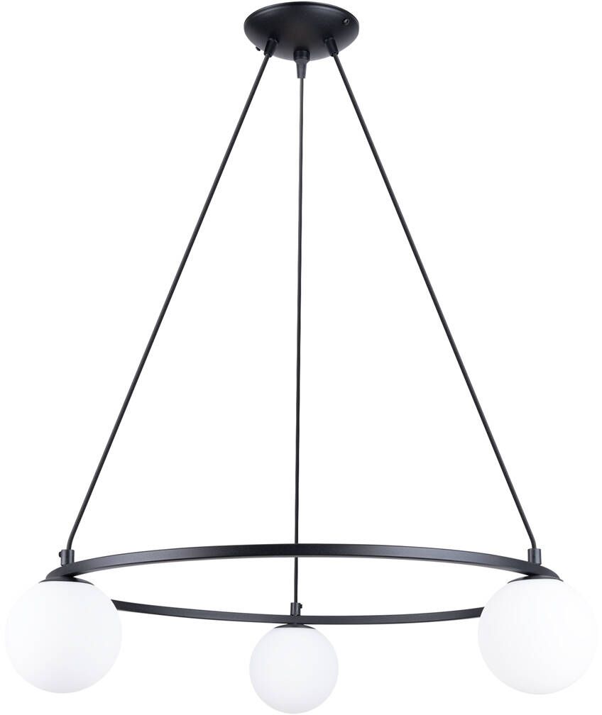 Darmowa Dostawa - Lampa wisząca 3x8 W czarna Sollux Lighting Yoli SL1213