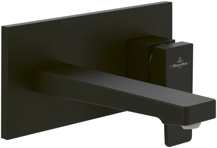 Darmowa Dostawa - Bateria umywalkowa podtynkowa czarna Villeroy & Boch Architectura TVW125003000K5