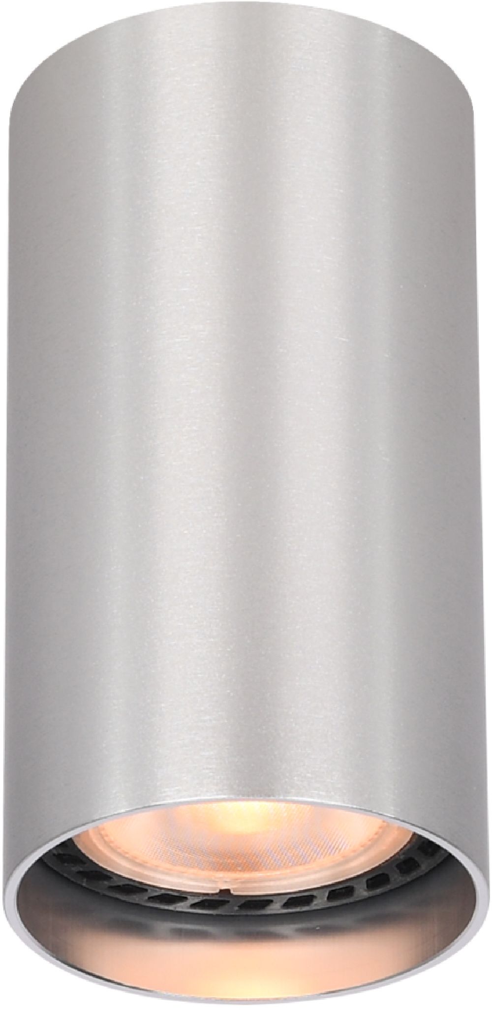 Darmowa Dostawa - Lampa podsufitowa 1x10 W aluminium Italux Lopus CLN48930SALU