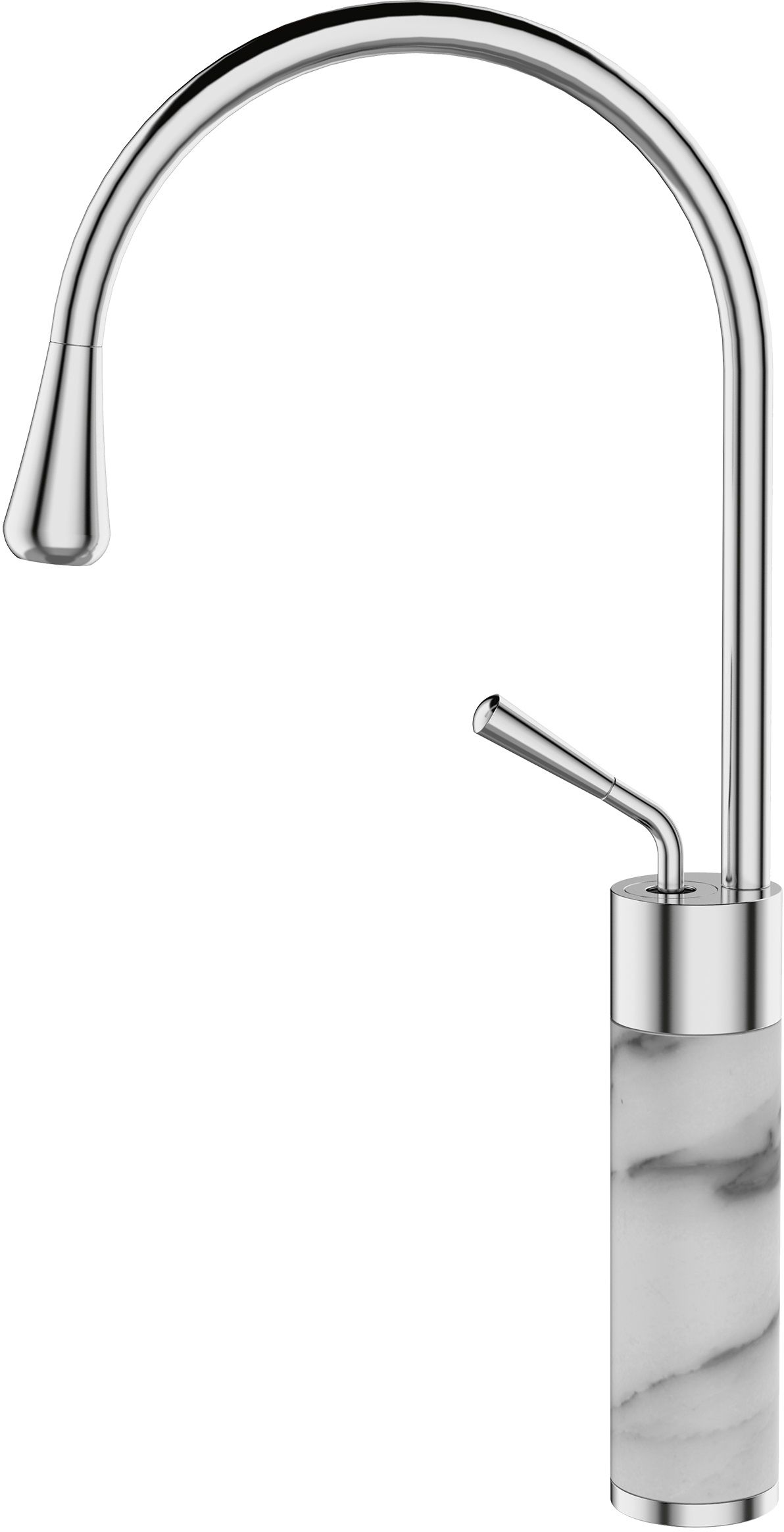 Darmowa Dostawa - Bateria umywalkowa stojąca chrom Invena Gabro BU33W02
