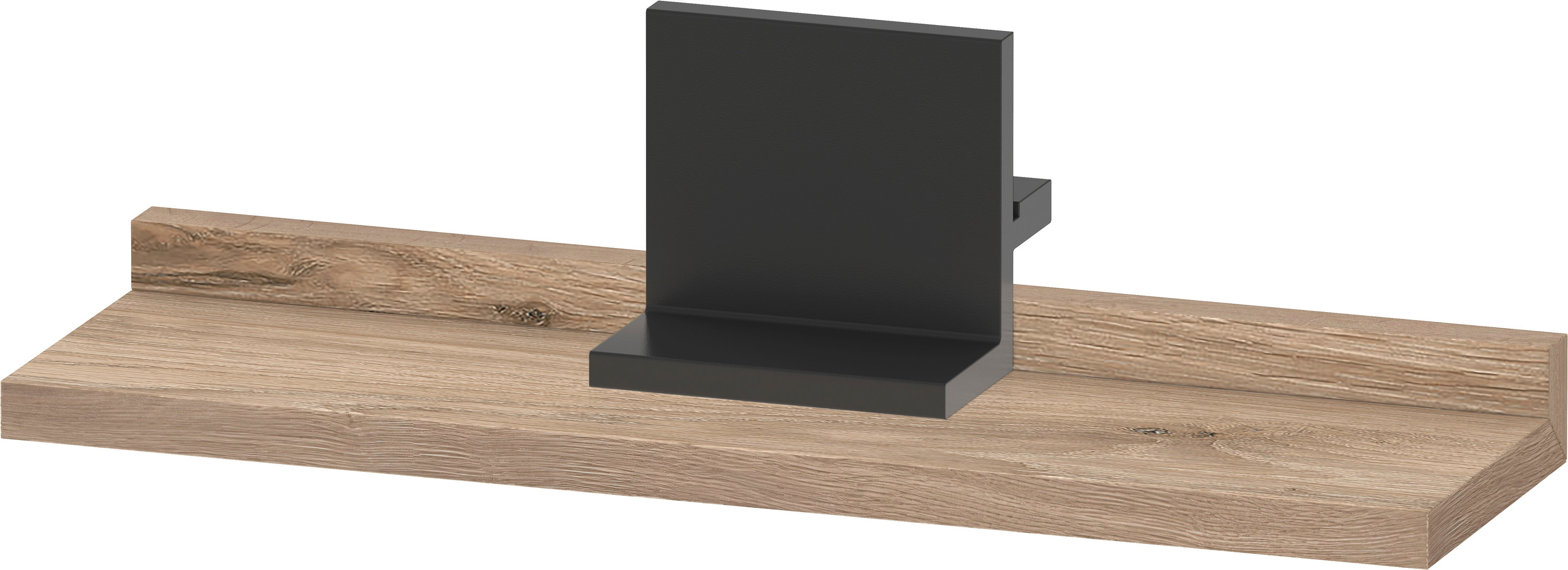 Darmowa Dostawa - Półka 40 cm czarna-dąb Duravit Sivida SV74300BD550000