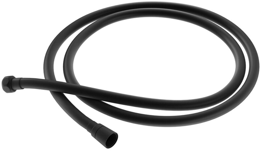 Darmowa Dostawa - Wąż prysznicowy 150 cm Kohlman Experience Black PRYSZNICOWYEB