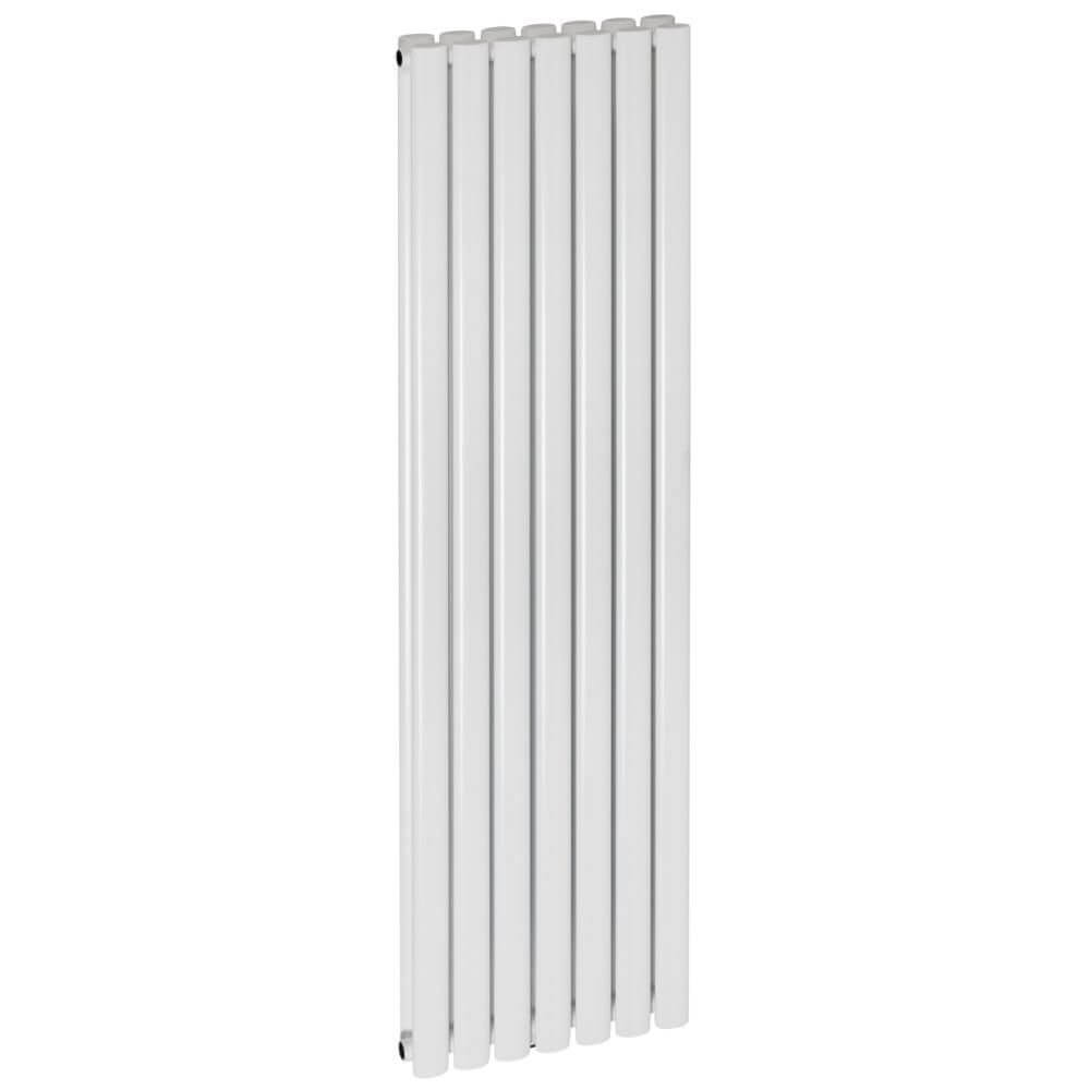 Darmowa Dostawa - Grzejnik dekoracyjny 160x52.6 cm podłączenie dolne biały Luxrad Ring Podwójny RINP16005269003ZDC