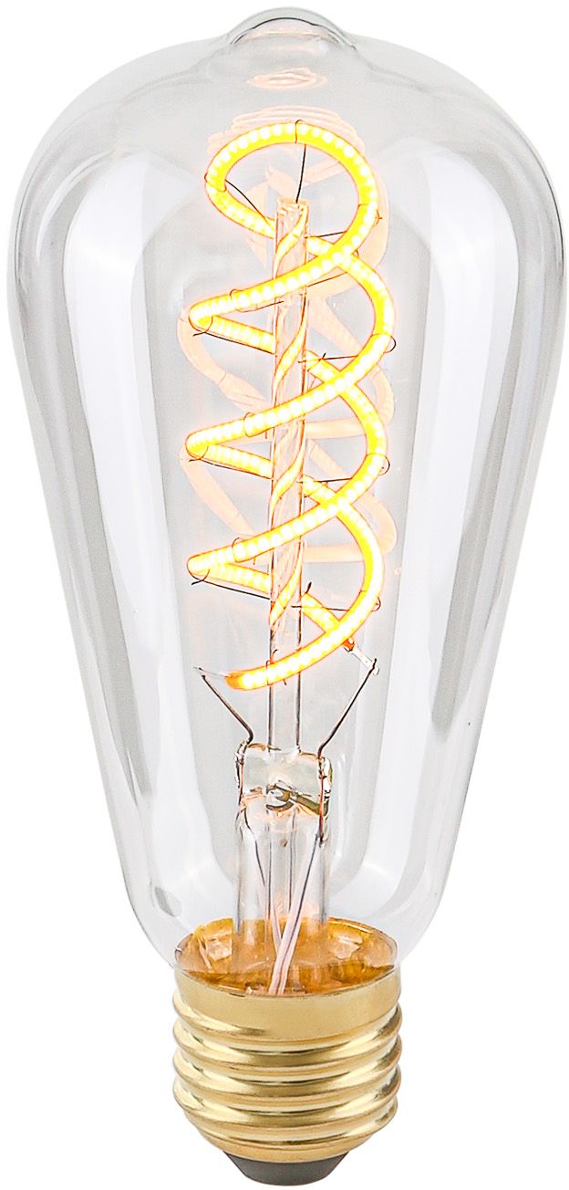 Darmowa Dostawa - Żarówka LED 1x4 W 2200 K e27 Italux Spiral Clear 801501ST64