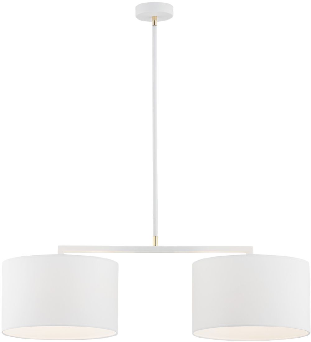 Darmowa Dostawa - Lampa podsufitowa 2x15 W biała Argon Karin 900