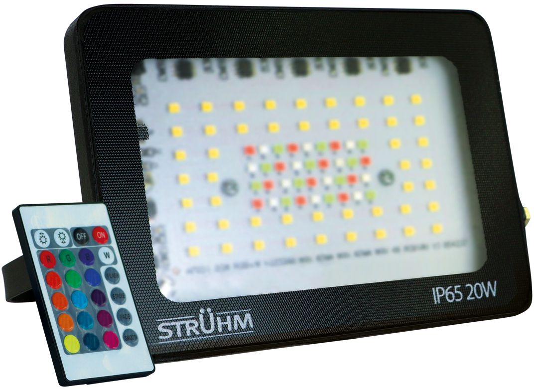 Darmowa Dostawa - Naświetlacz 30 W 4300k czarny Strühm Tablet 03988