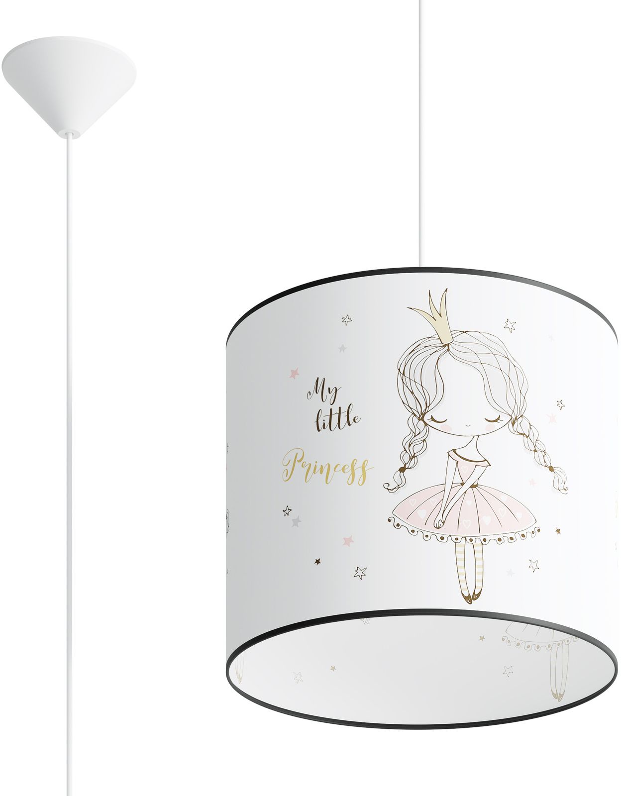Darmowa Dostawa - Lampa wisząca 1x15 W multikolor Sollux Lighting Princess SL1415
