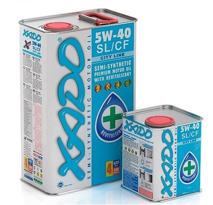 XADO ATOMIC OIL 5W40 SL/CF CITY 5L - Petrostar