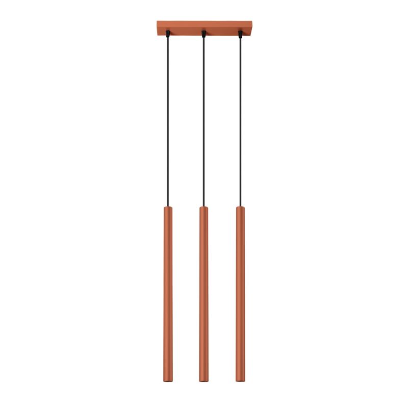 Lampa Wisząca Sollux Lighting PASTELO 3 ochra czerwona 1 szt.