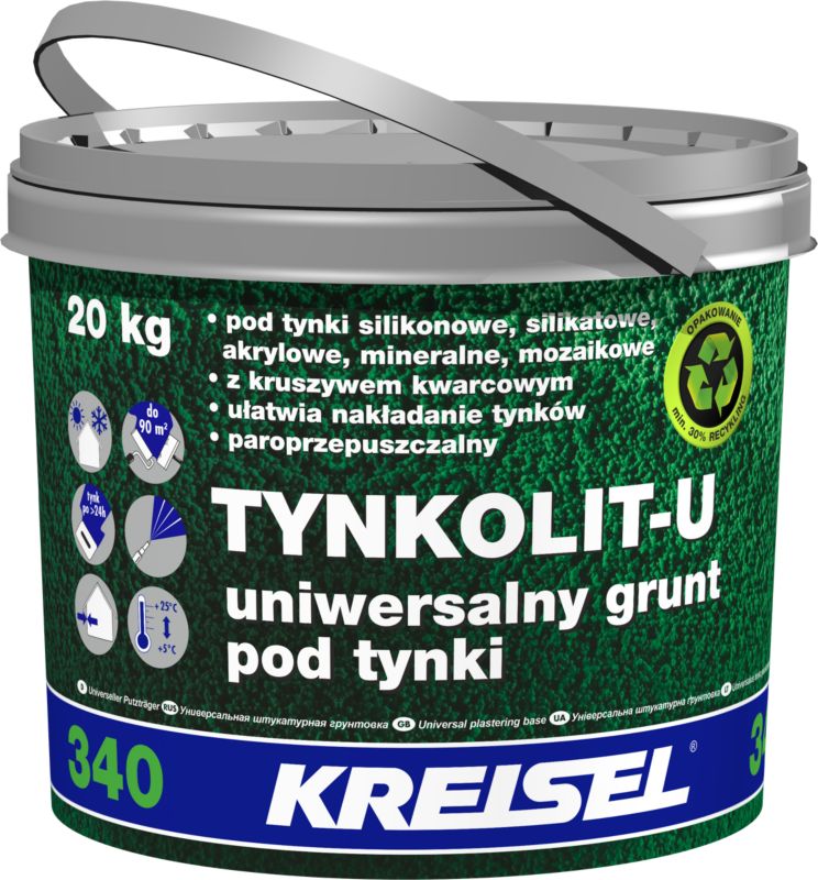 Grunt pod tynki Kreisel Tynkolit U340 biały 20 kg