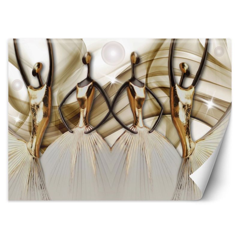 Fototapeta Feeby Kobiece sylwetki abstrakcja 350x245 1 szt