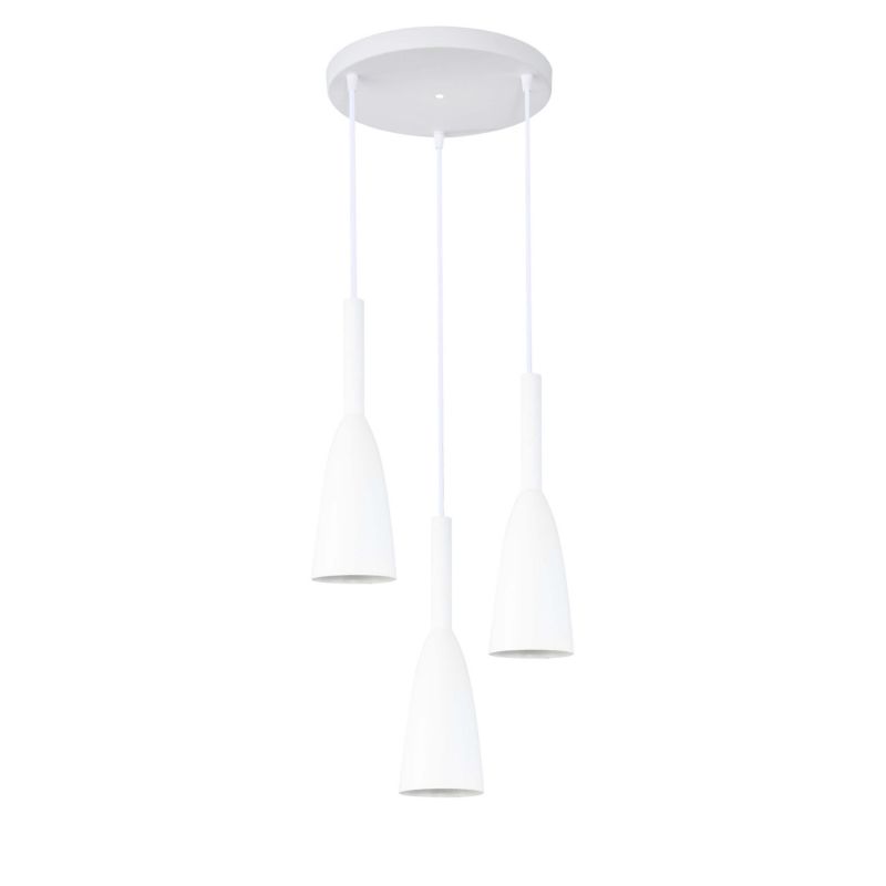 Lampa wisząca Light Prestige Solin 3 biała 3 x E27 1 szt.