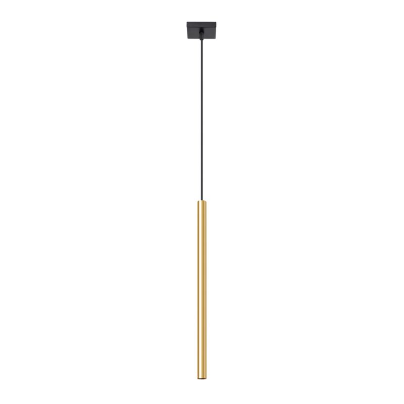 Lampa wisząca Sollux Lighting PASTELO 1 złoty połysk 1 szt.