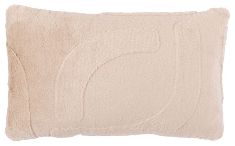 Poduszka dekoracyjna Multidecor Rabbit Jaquard 30 x 50 cm beżowa 1 szt.