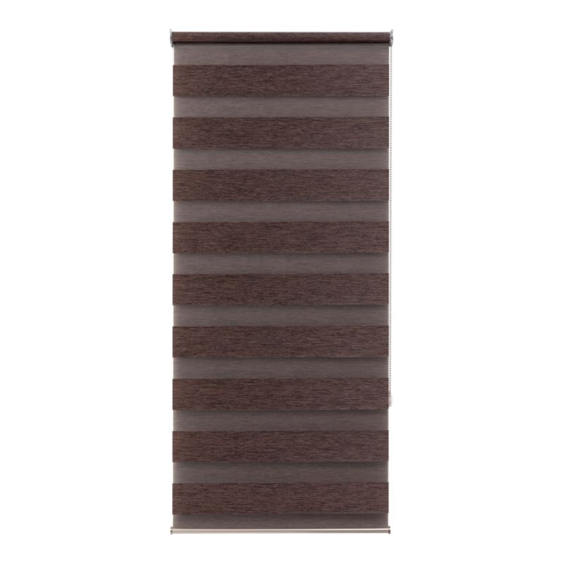 Roleta GoodHome Brize 52,3 x 160 cm brązaowa