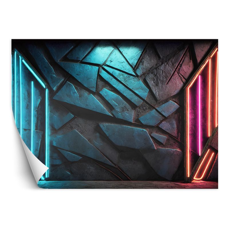 Fototapeta Feeby Futurystyczna tekstura neonowa 200x140 1 szt