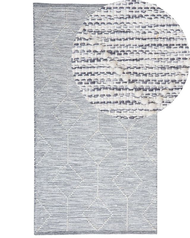 Dywan 80 x 150 cm szaro-beżowy Edremit 1 szt.