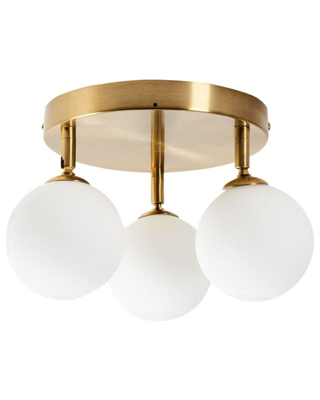 Lampa sufitowa Mavilla Szkło Mosiężny 1 szt.