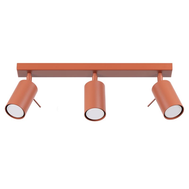 Plafon Sollux Lighting RING 3L ochra czerwona 1 szt.