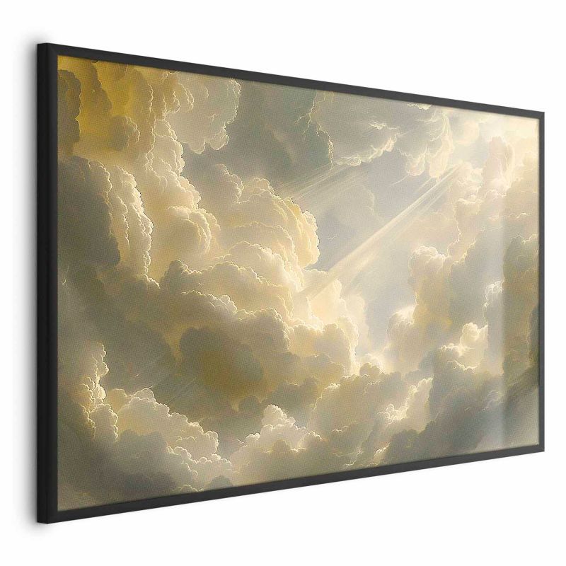 Plakat Artgeist Zachwycająca gra kolorów 30x21 cm z ramą czarną 1 szt