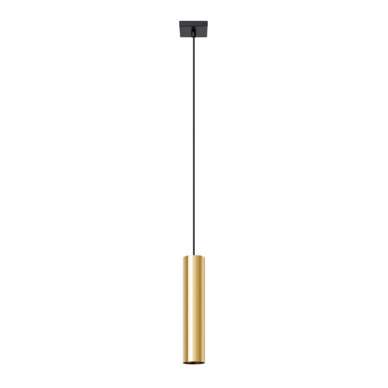 Lampa wisząca Sollux Lighting LAGOS 1 złoty połysk 1 szt.