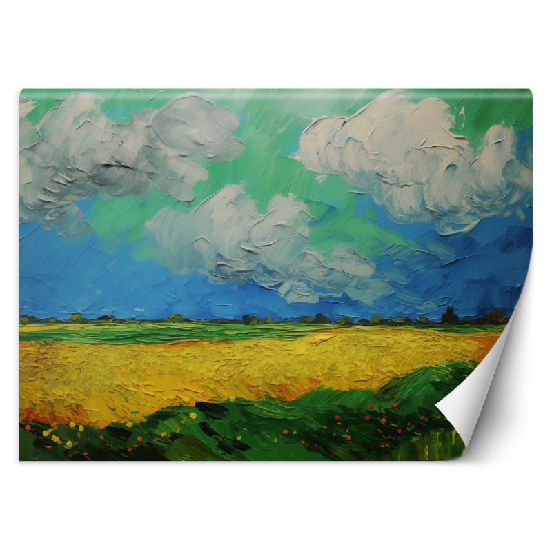 Fototapeta Feeby Pole pszenicy - V. van Gogh 250x175 1 szt
