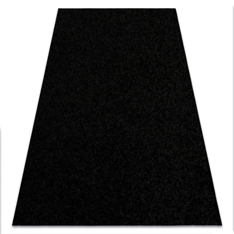 Dywan RugsX 200x600 cm czarny 64150 1 szt.
