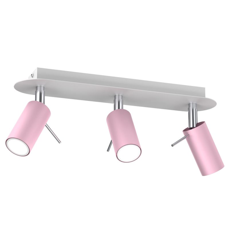 Lampa sufitowa Milagro Preston Gu10 45W różowy 1 szt.