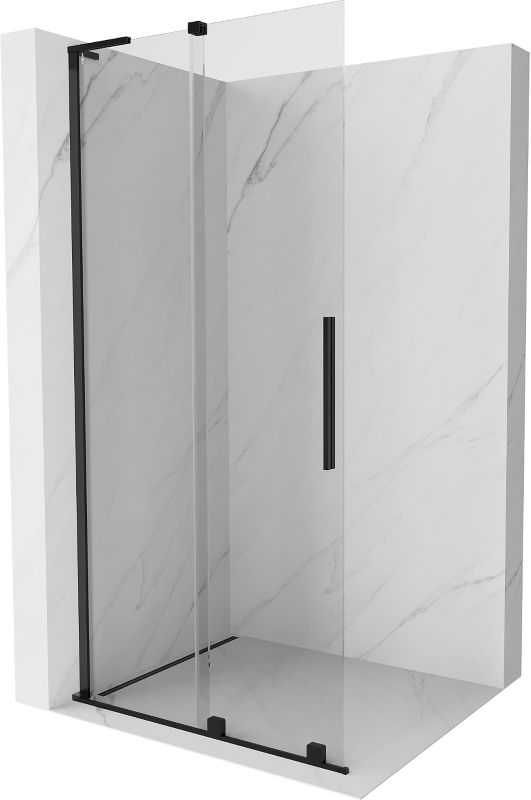Panel prysznicowy Mexen Velar L czarny 120x200 cm 871-120-003-03-70 1 szt.