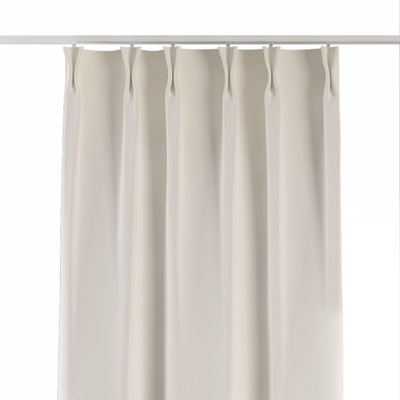 Zasłona na haczykach flex podwójnych Dekoria 140x260 cm biały 1 szt.