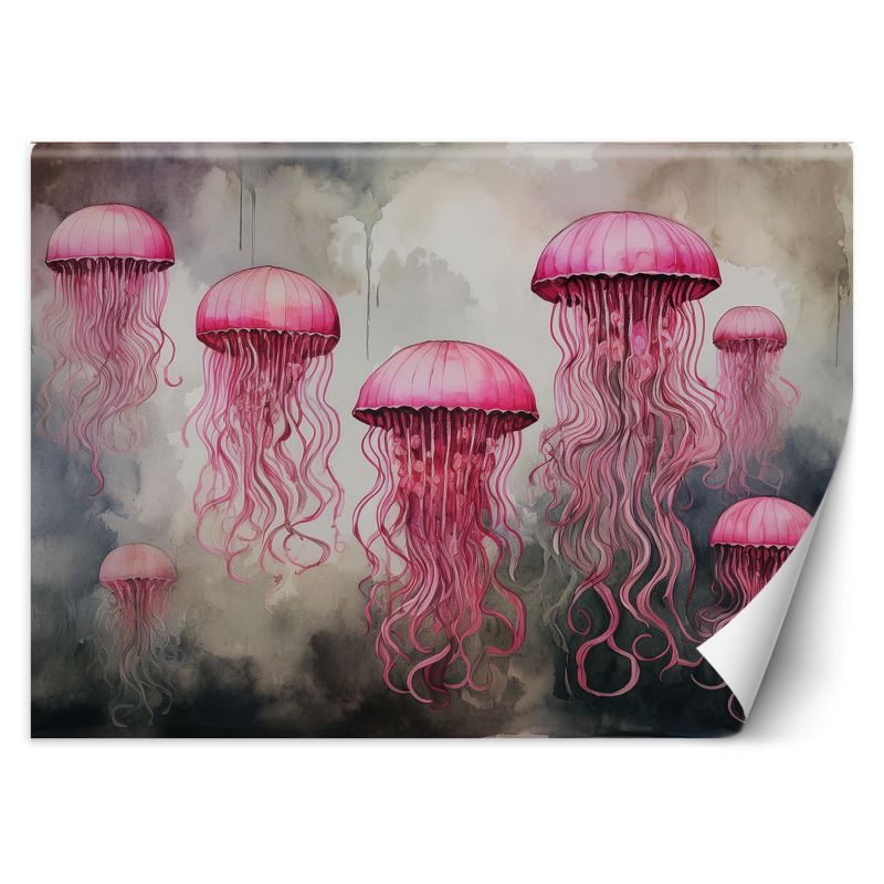 Fototapeta Feeby Meduza morska różowa 350x245 1 szt