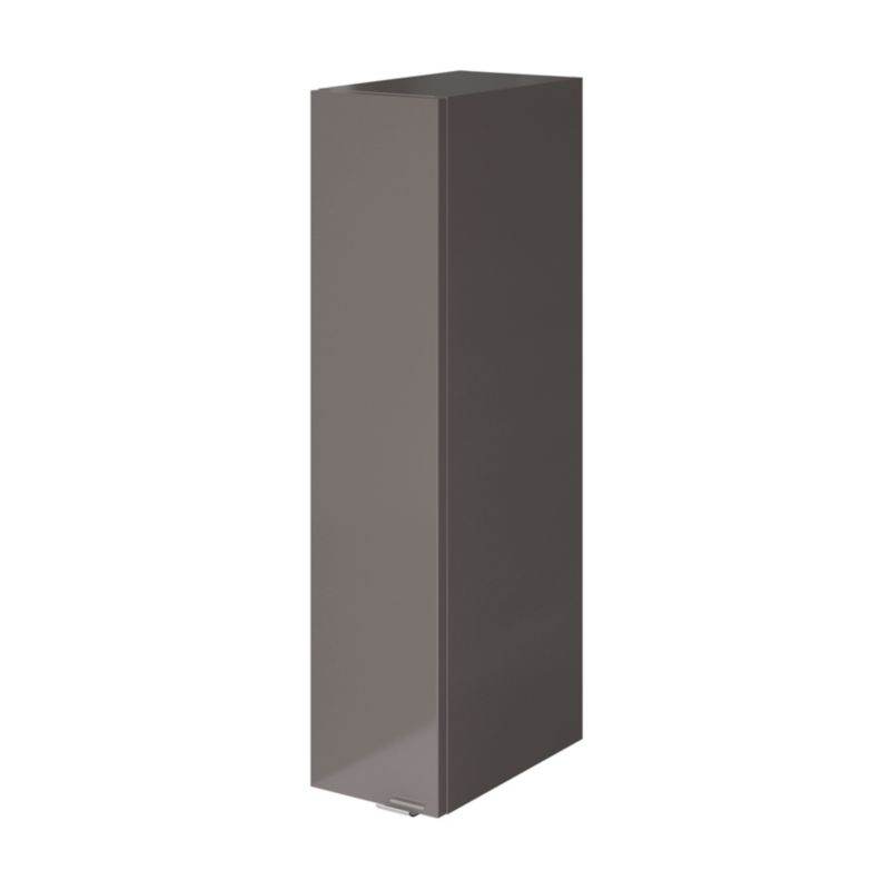 Szafka GoodHome Imandra Slim 20 x 90 x 36 cm antracyt