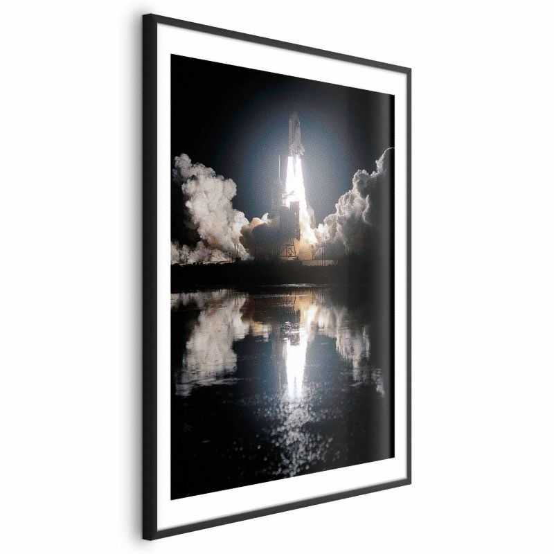 Plakat Artgeist Udany start 21x30 cm z ramą czarną 1 szt