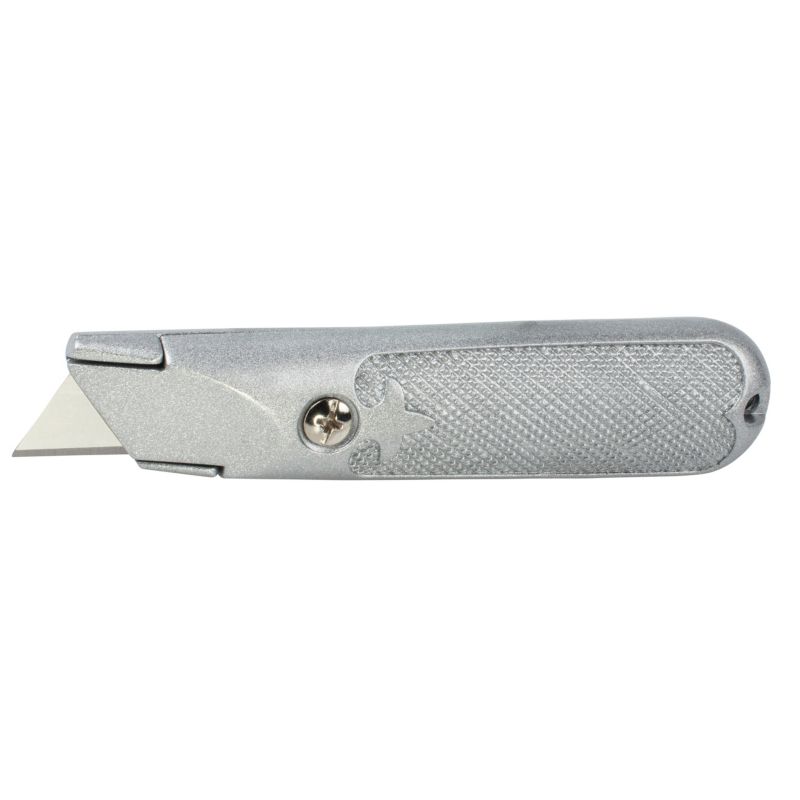 Nóż metalowy ze stałym ostrzem trapezowym wolfcraft 4150000