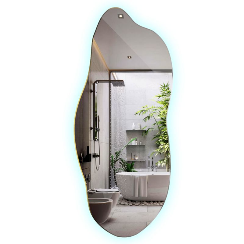 Lustro LED Tulup nieregularne 35x80 cm zimne 1 szt.