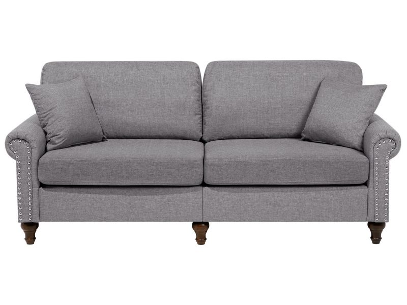 Sofa 3-osobowa jasnoszara Otra II 1 szt.