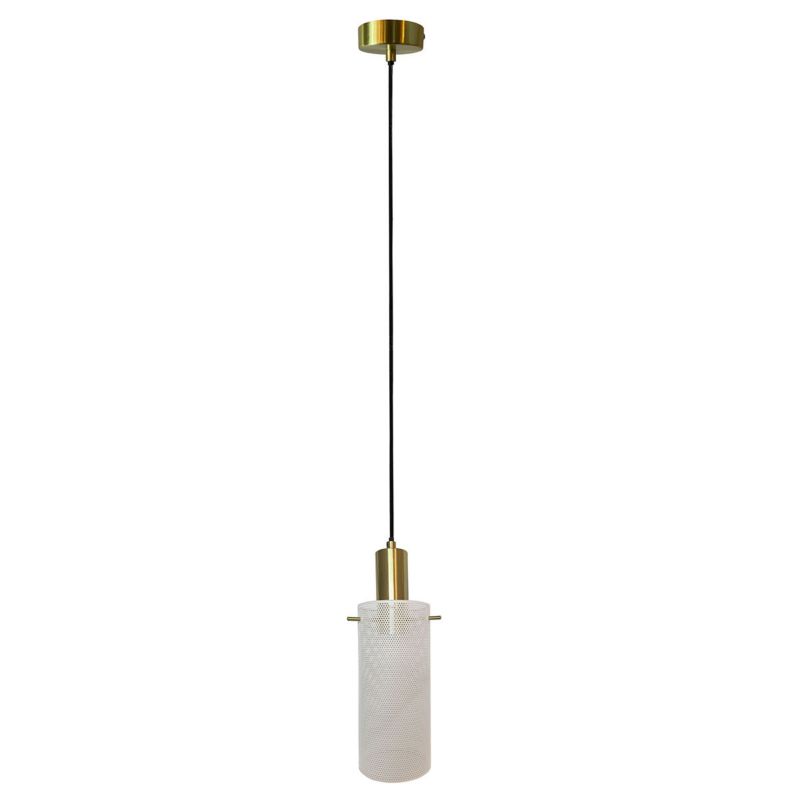 Lampa wisząca Light Prestige Tirana 1 biała 1 x E27 1 szt.