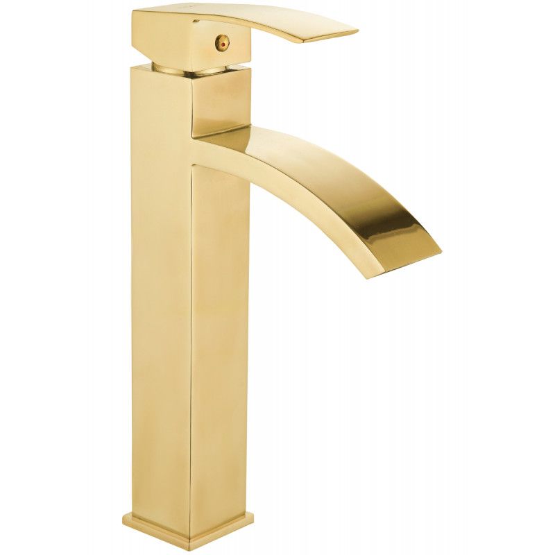 Bateria umywalkowa stojąca Mexen Libra złota 30 cm 1 szt.