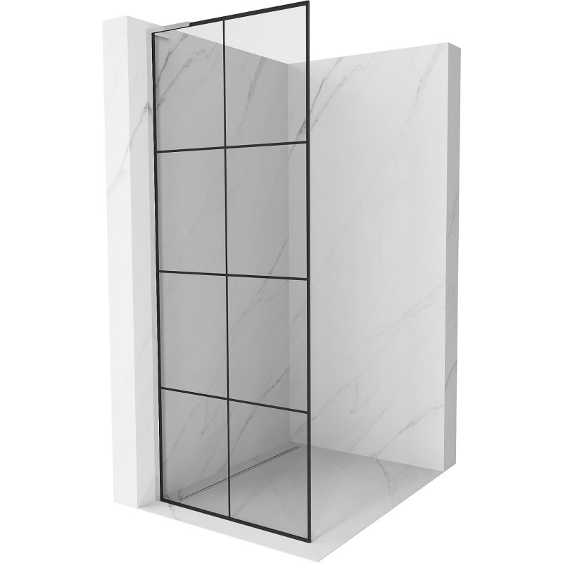 Tablica prysznicowa Mexen Kioto czarny wzór 90x200 cm 800-090-103-01-77 1 szt.